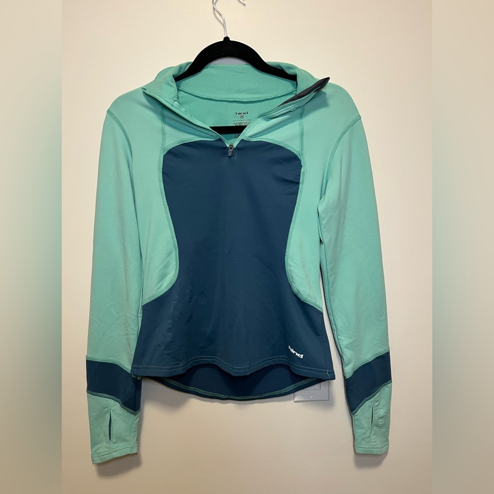 Hind Women's Two-Tone Hooded Top